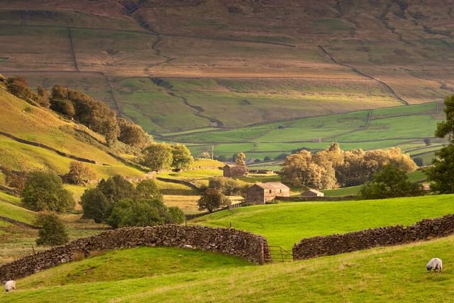 The delectable beautiful Yorkshire Dales, you may also know it as James Herriot All Creatures Great and Small Country.